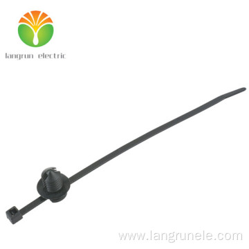 156-00611 T30RFT8 Sleflocking Cable Tie For Round Hole